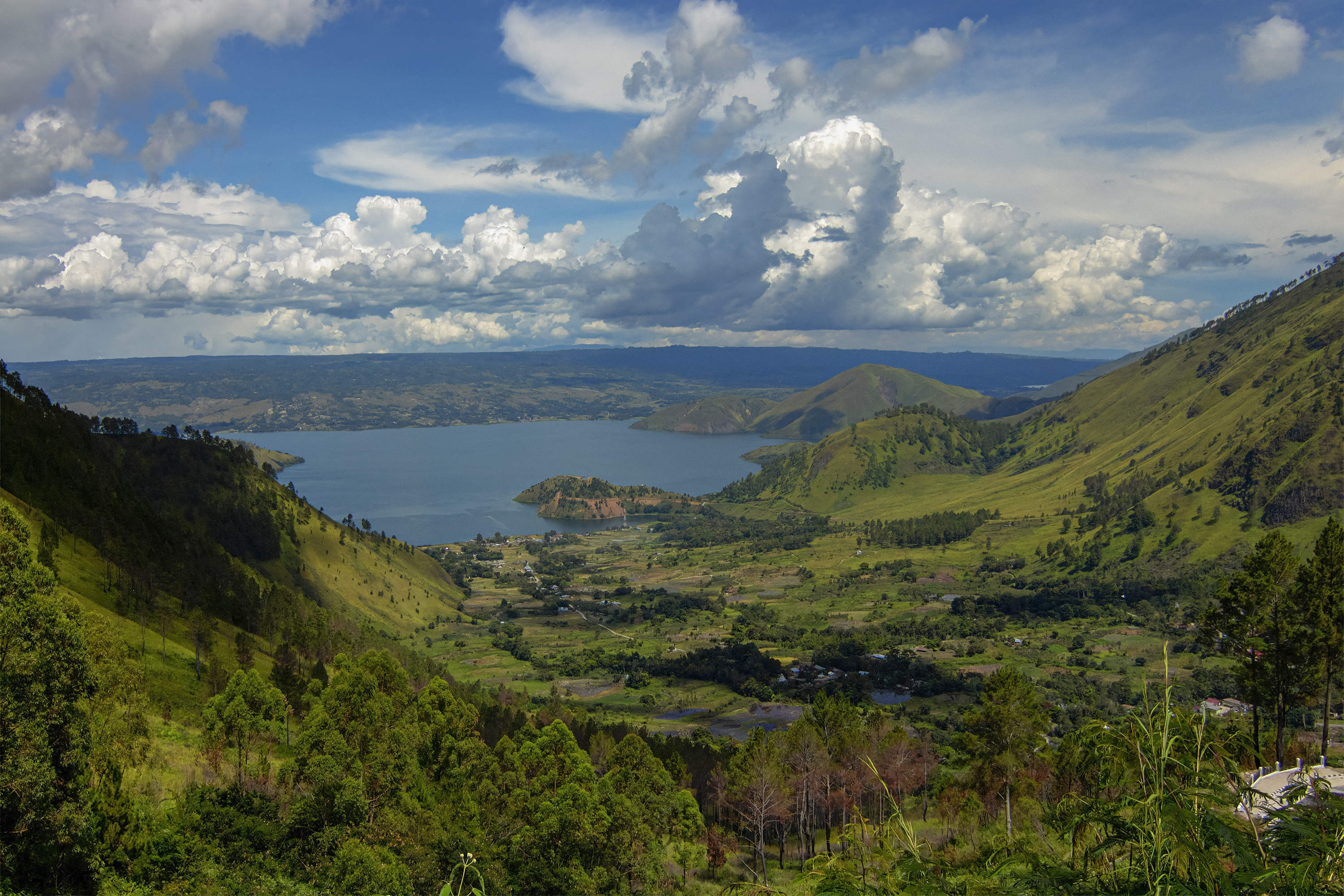 Pemandangan Desa