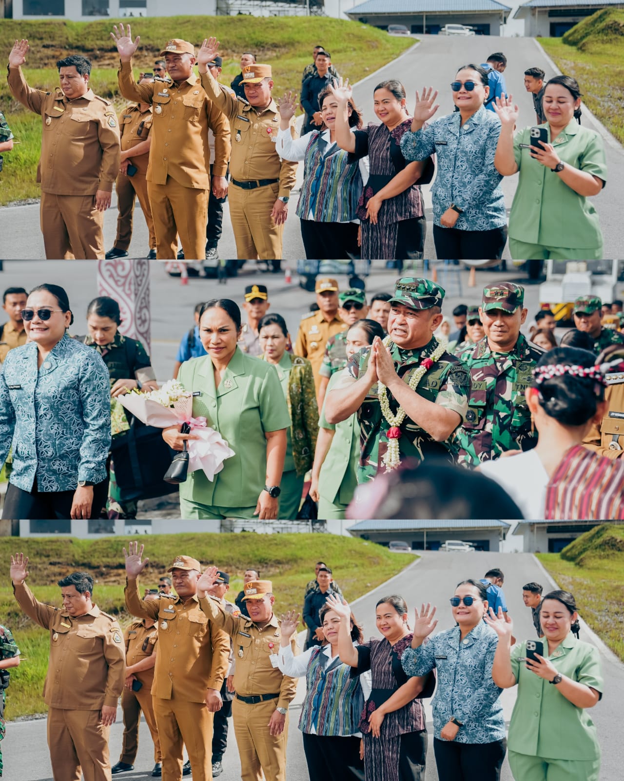 Pemkab dan TP PKK Toba Sambut Kunker KSAD Jenderal Maruli Simanjuntak, Dukung Penuh Program Pipanisasi