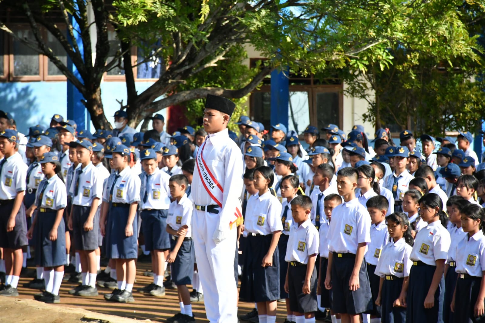 Peringati Hari Anak Nasional ke-42, Pemkab Toba Gelar Upacara di SMPN 2 Balige
