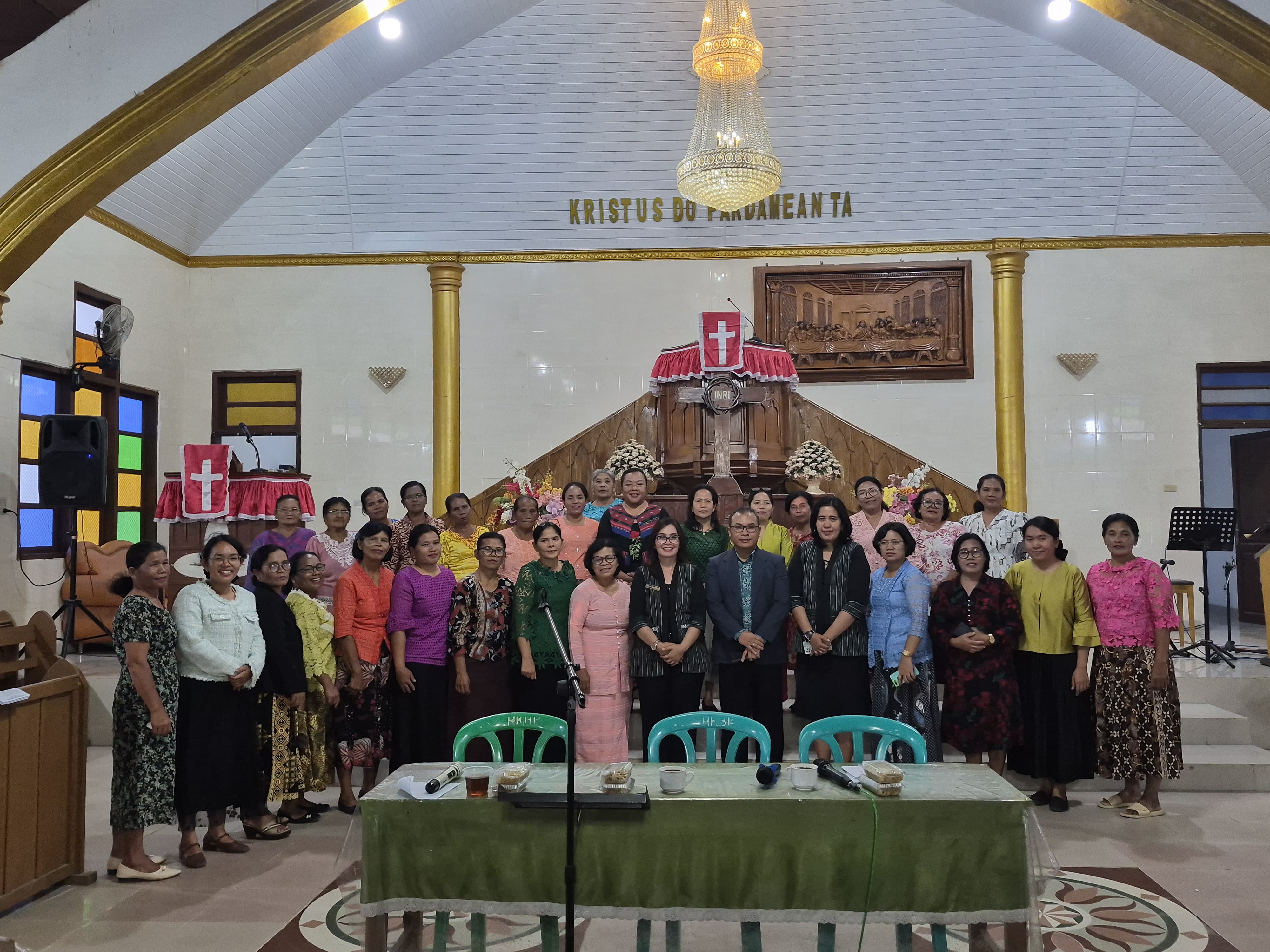 Sasar Komunitas Keagamaan, Pokja IV TP PKK Toba Sosialisasikan IVA Test di HKBP Paindoan Pohan